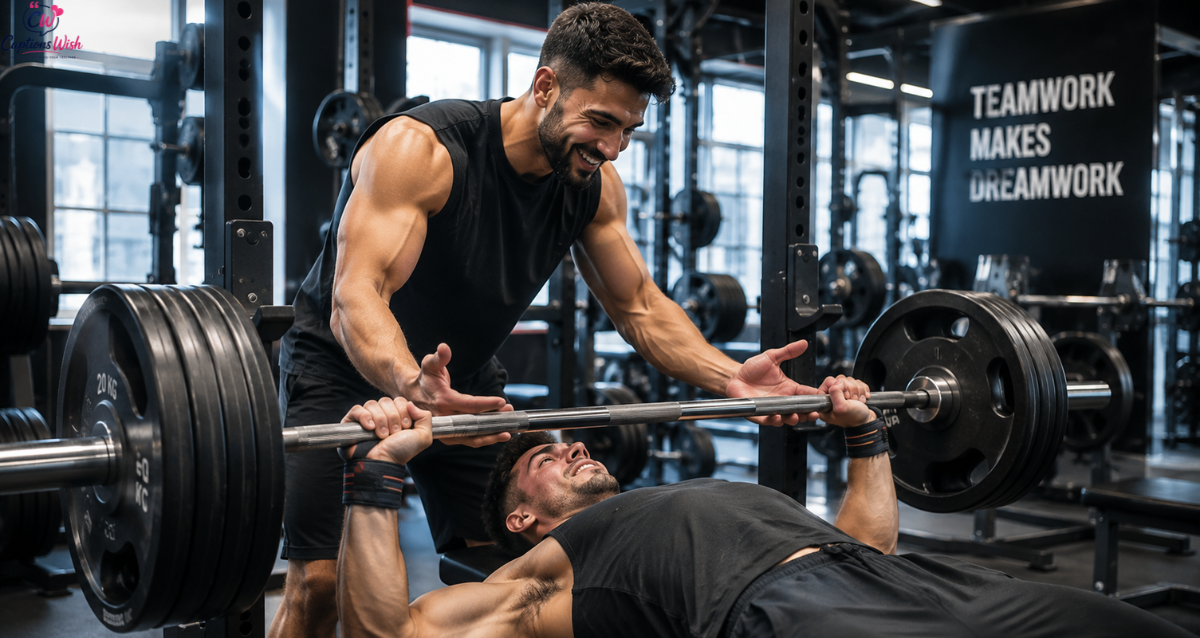 Gym Captions.