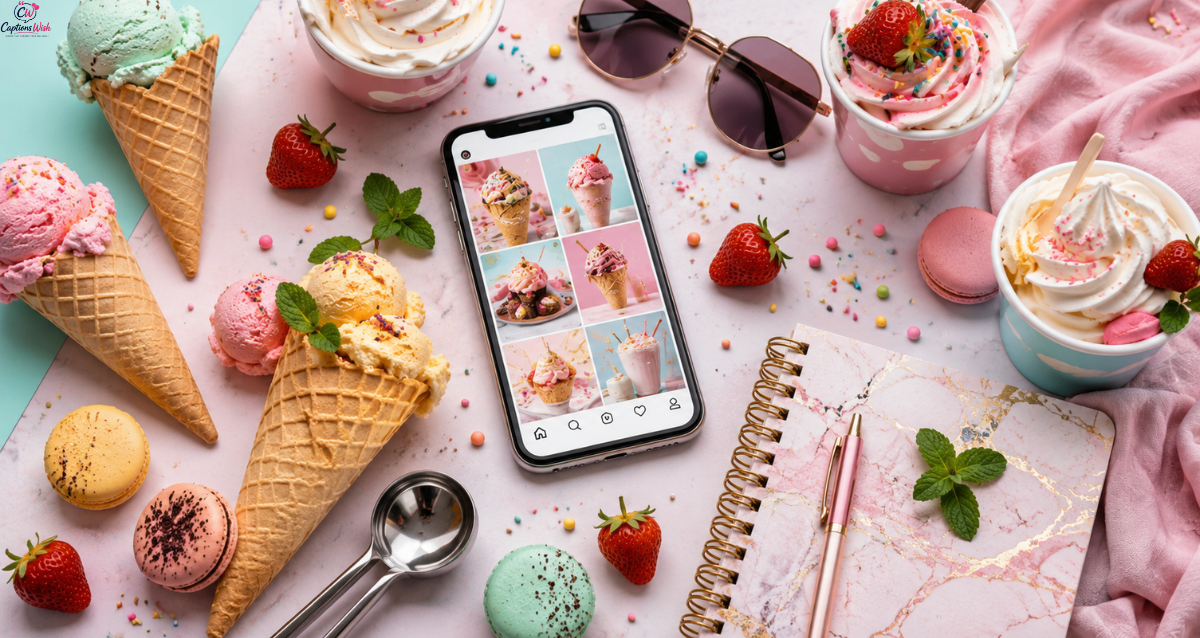 Ice Cream Captions