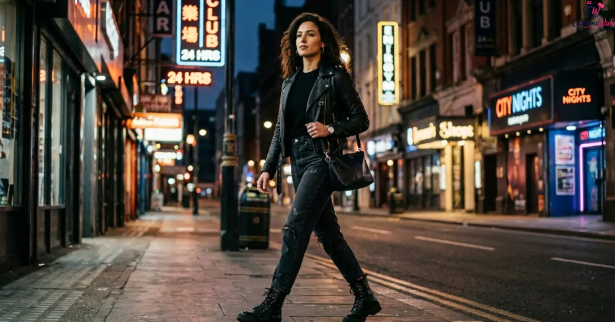 Fearless walk through the city