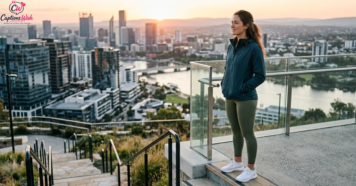 Confident woman showing inner strength
