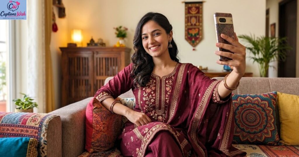 salwar-suit-captions-for-selfies